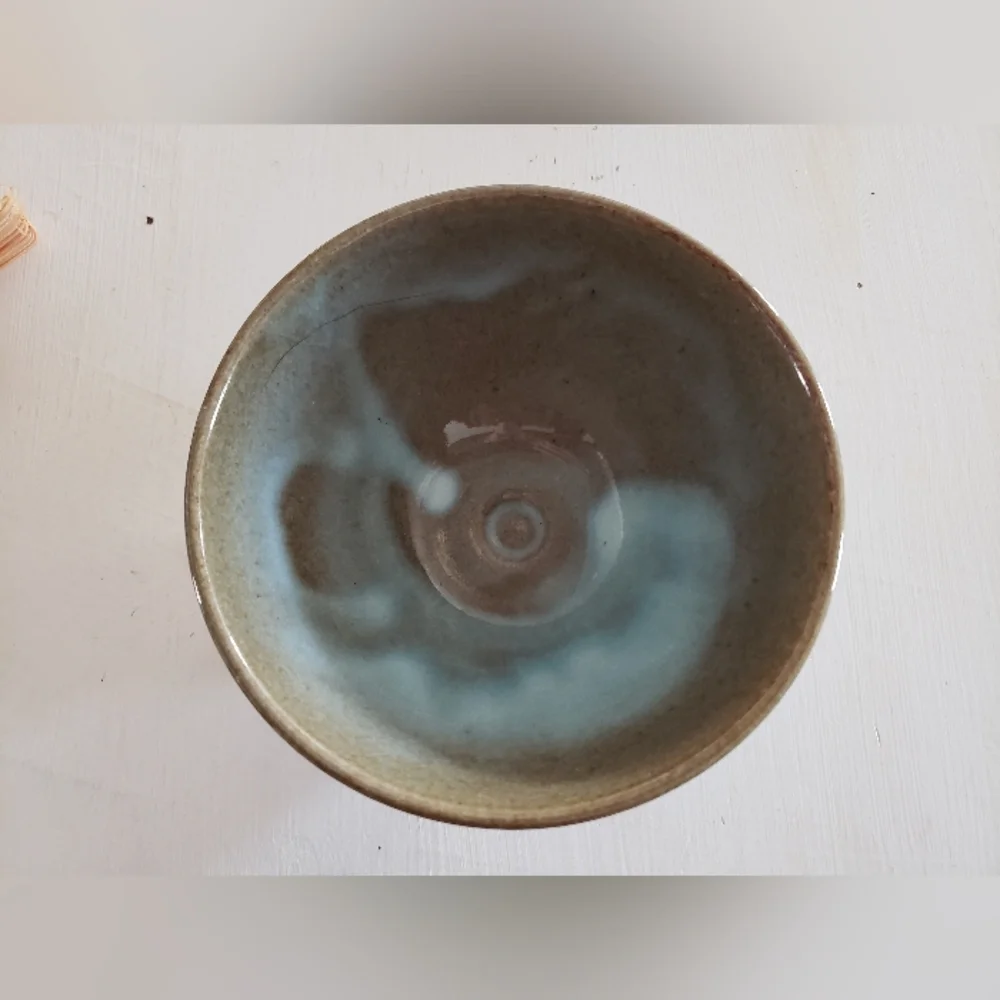 Matcha Tea Bowl With Bamboo Whisk, Not Used